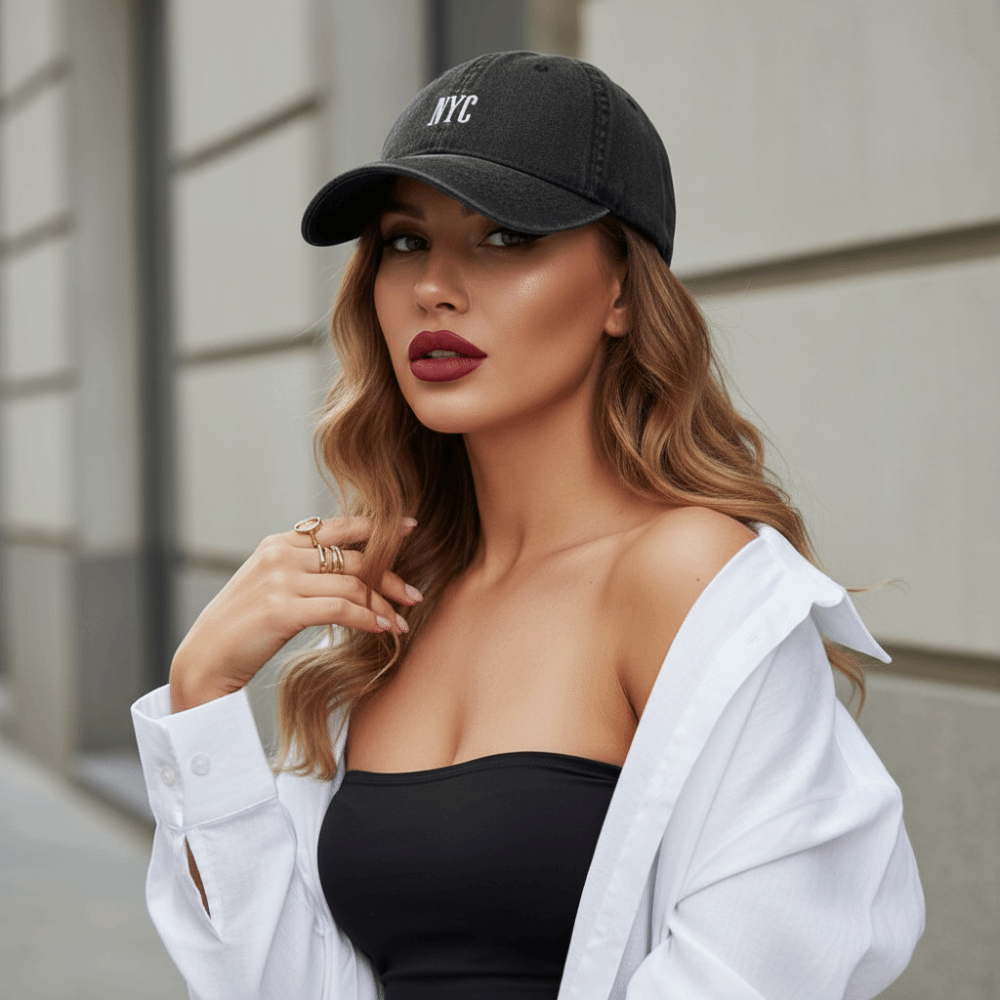 Embroidery Nyc - Fashion Casual NYC Embroidery Baseball Caps