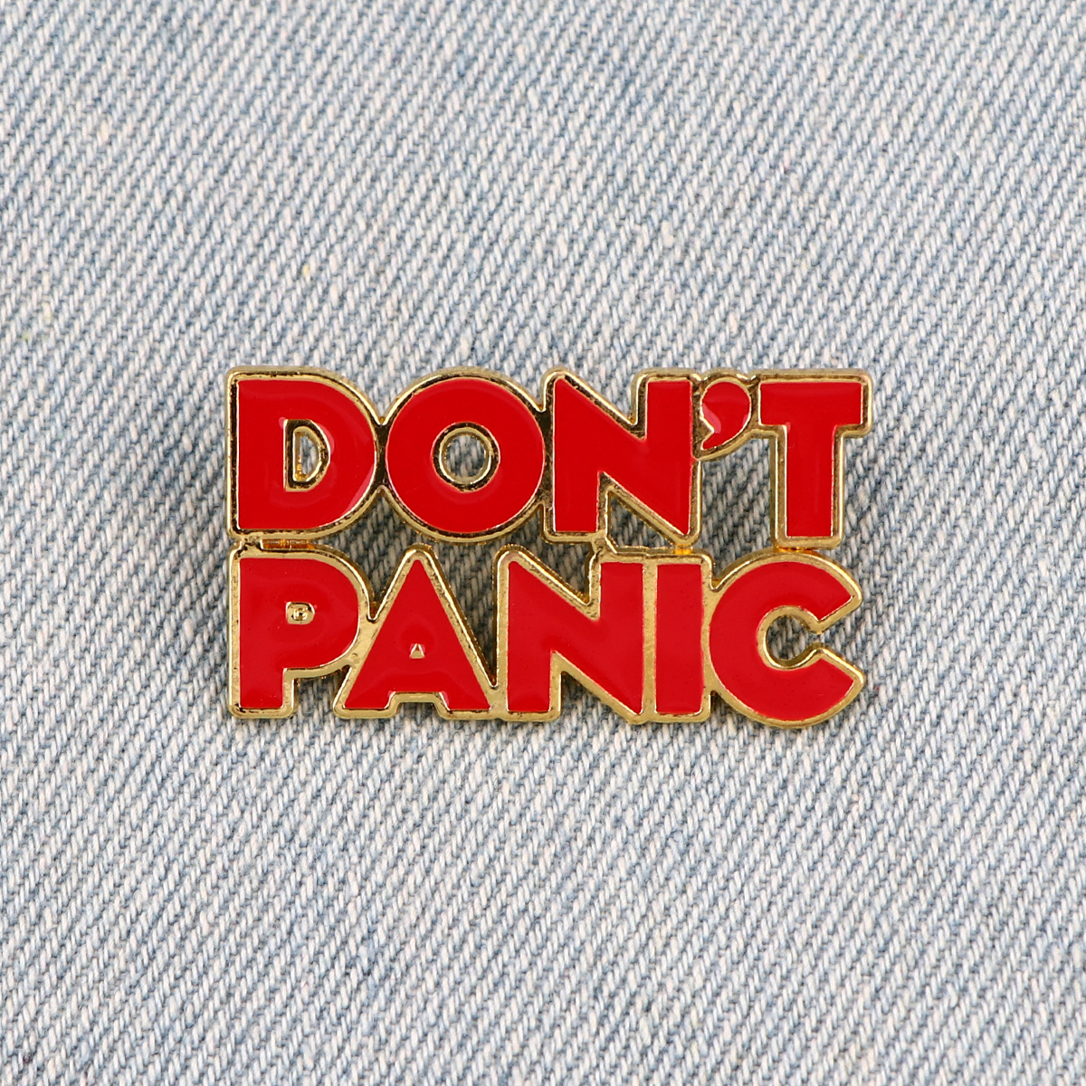 Embroidery Illustration - Vintage Enamel Pin Brooch Funny Quotes
