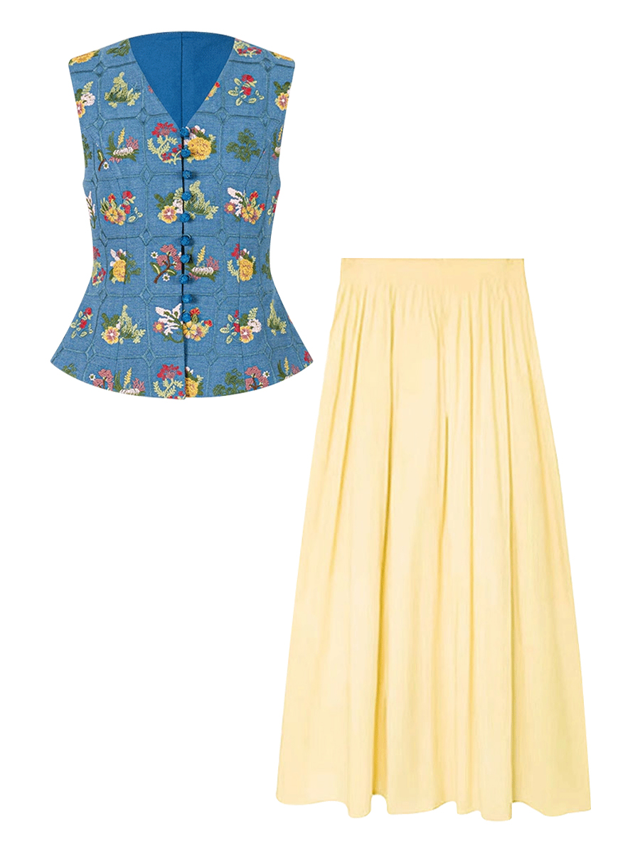 Parkyeon Retro Heavy Embroider - مراجعة Embroidery Yellow وسعره