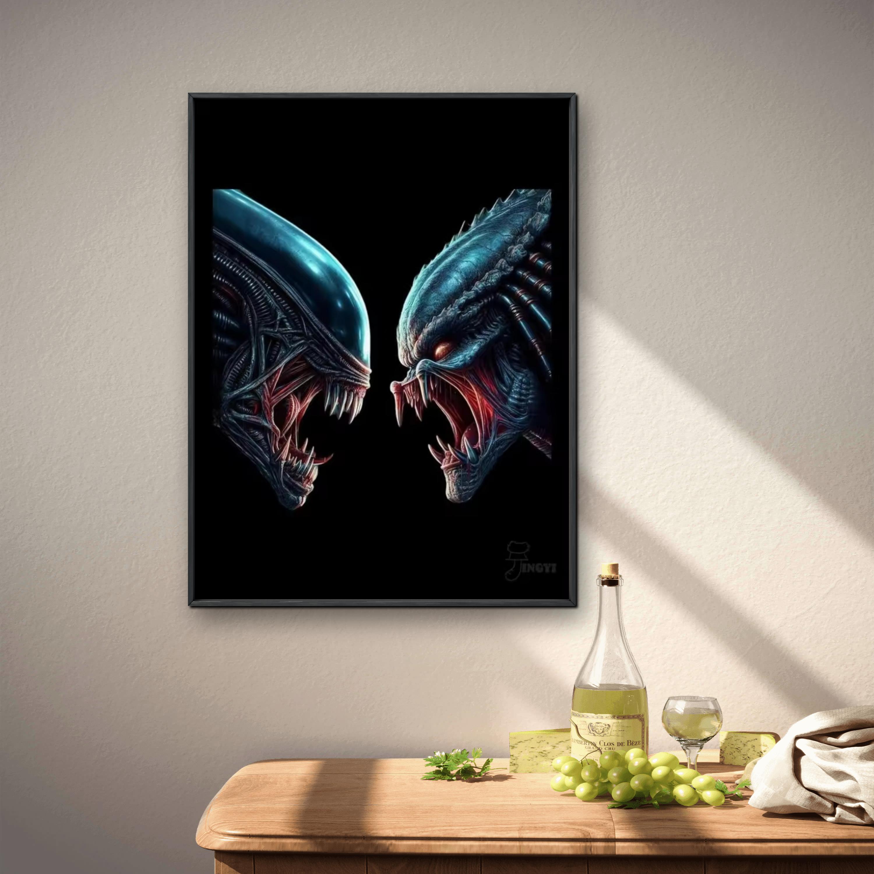 2026 New Alien vs Predator Cha - مراجعة Embroidery Vs Cross Stitch وسعره