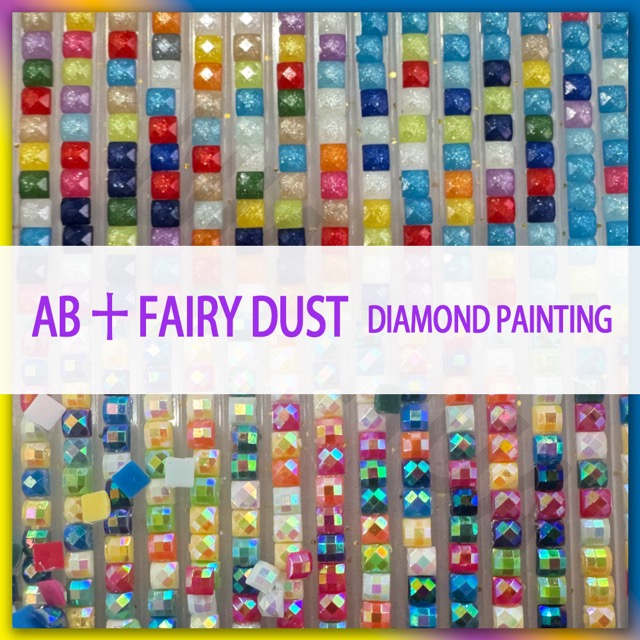 AB Fairy Dust 5D Diamond Paint - مراجعة Embroidery Rose Stitch وسعره