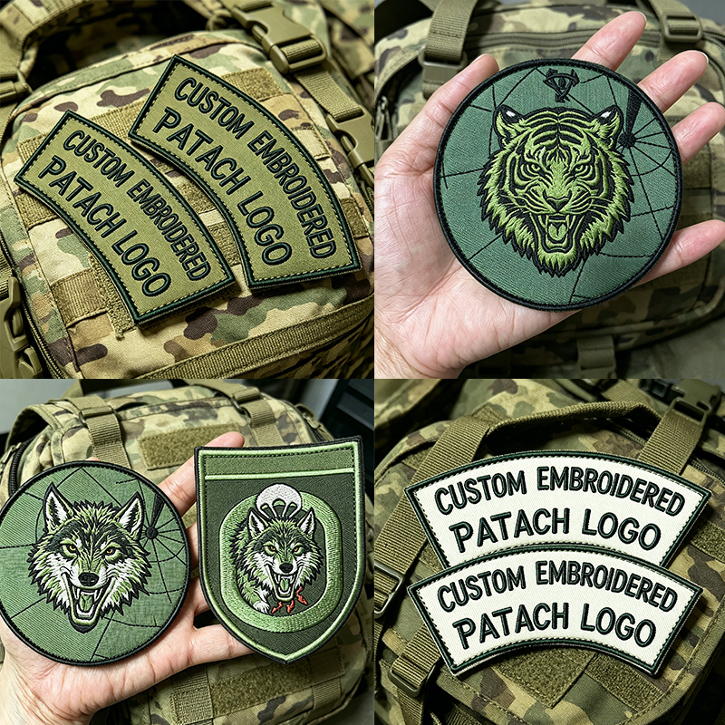 Custom Embroidered Logo Patche - مراجعة Embroidery Design 3D وسعره