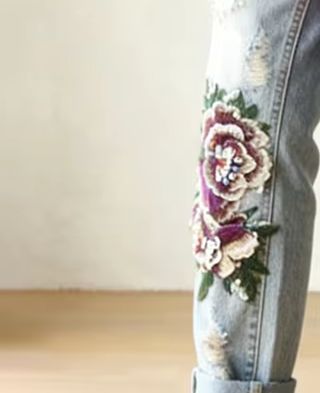 Women's Elegant Floral Embroid - مراجعة Embroidery Effect وسعره