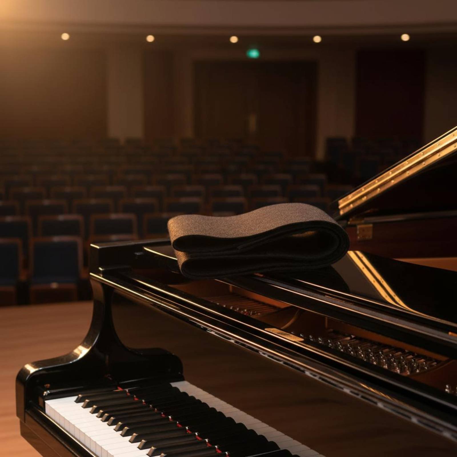 Grand Piano Sheet Rack Cover P - مراجعة Felt Sheet Wool وسعره