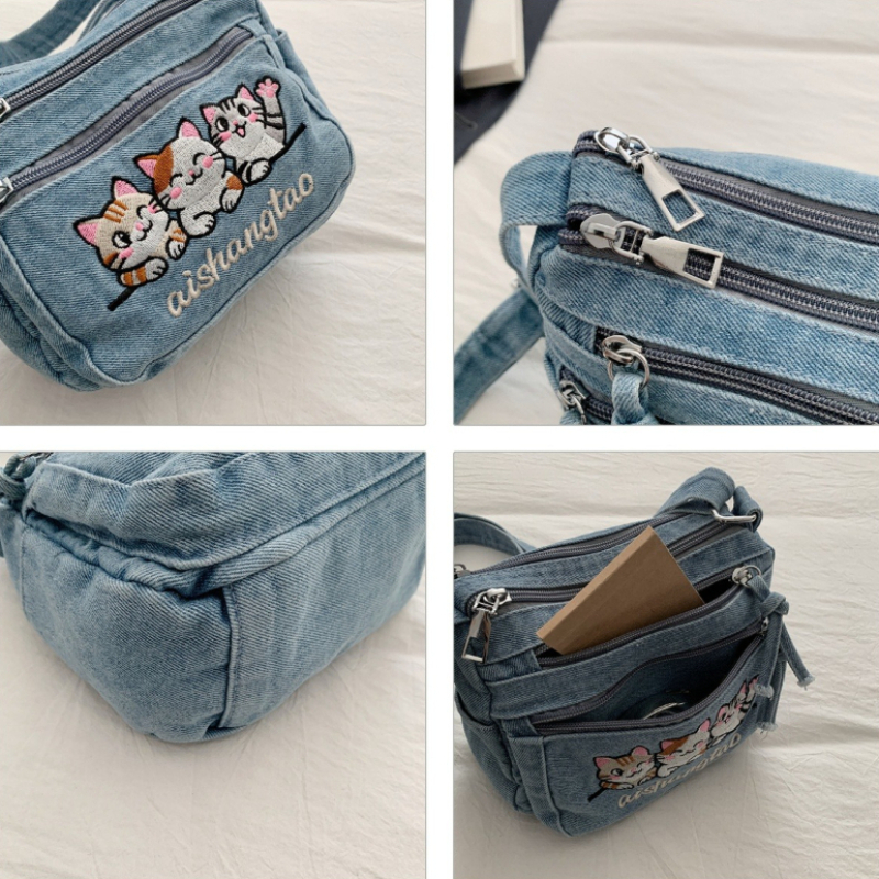 Cute Korean Style Embroidered  - مراجعة Embroidery Keychain وسعره