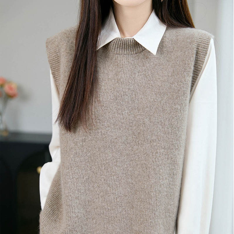 New Pullover Vest 100% Merino  - مراجعة Embroidery Thread Yarn وسعره