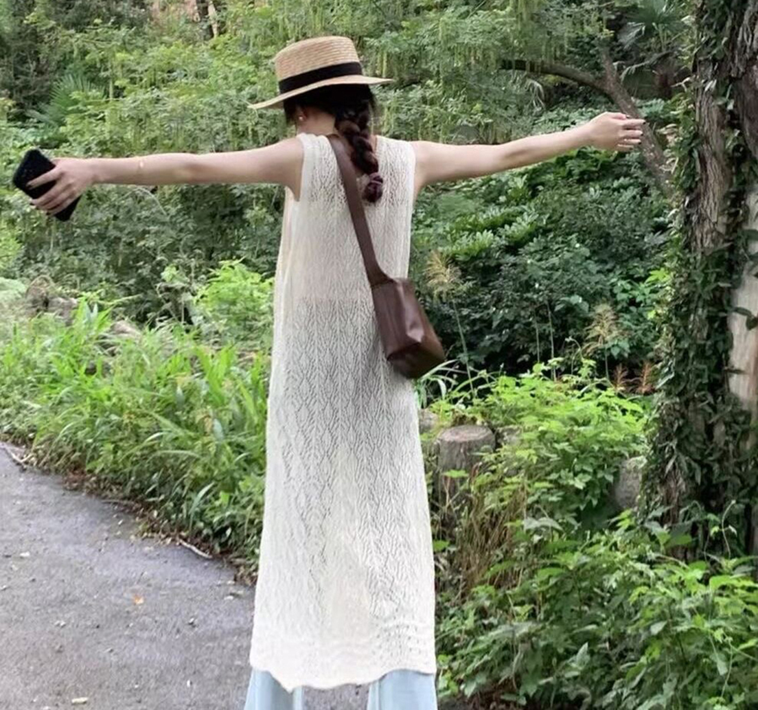 2026Boho Crochet Sleeveless Lo - مراجعة Embroidery Online وسعره