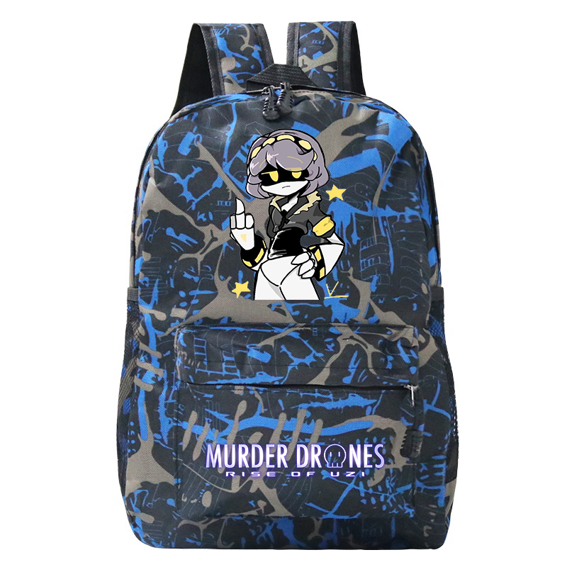 Anime Murder Drones School Bac - مراجعة Embroidery Letter N وسعره
