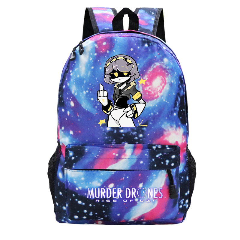 Anime Murder Drones School Bac - مراجعة Embroidery Letter N وسعره