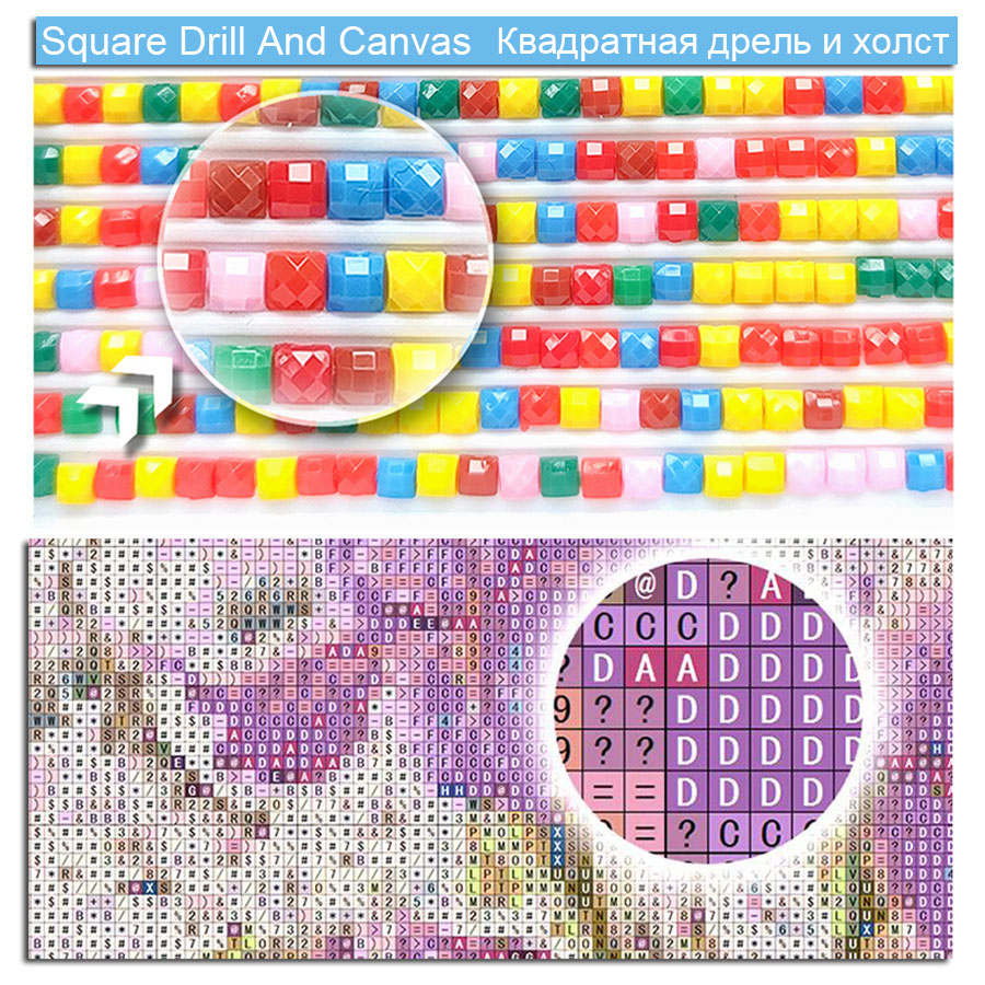 5D Diamond Painting Cross stit - مراجعة Embroidery Vs Cross Stitch وسعره