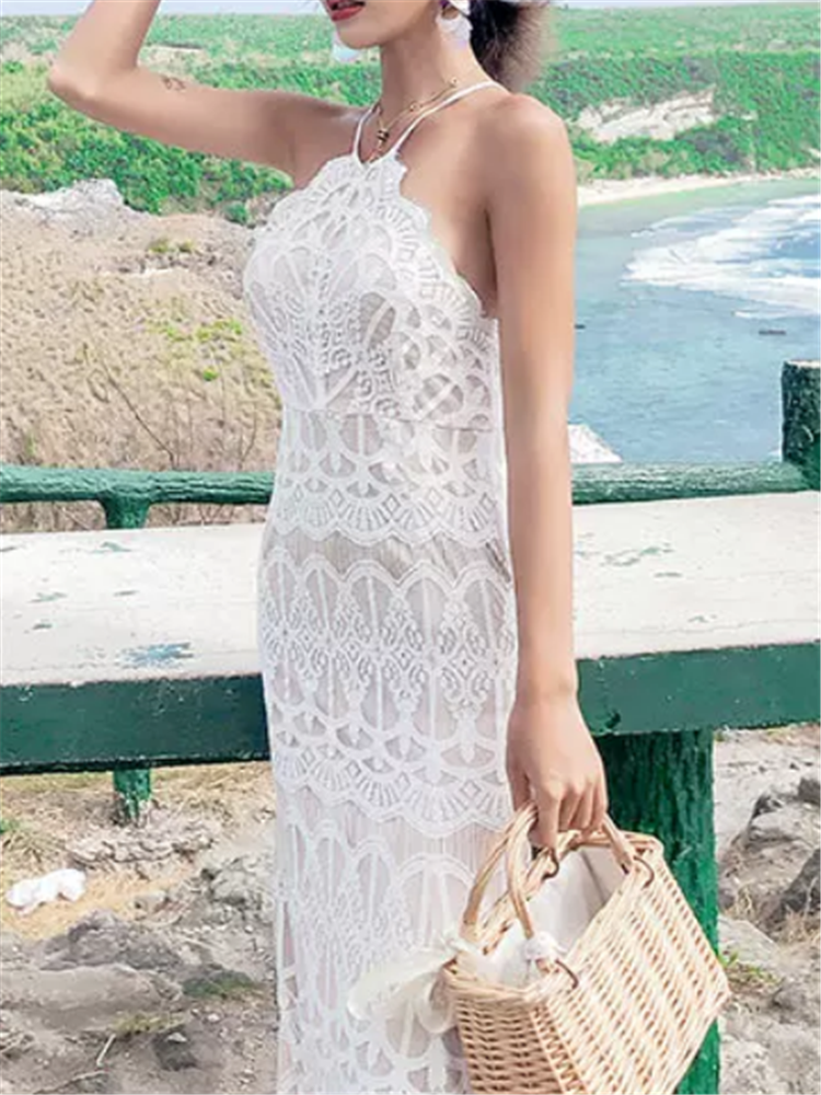Lace Embroidery Elegant Women  - مراجعة Embroidery Bali وسعره