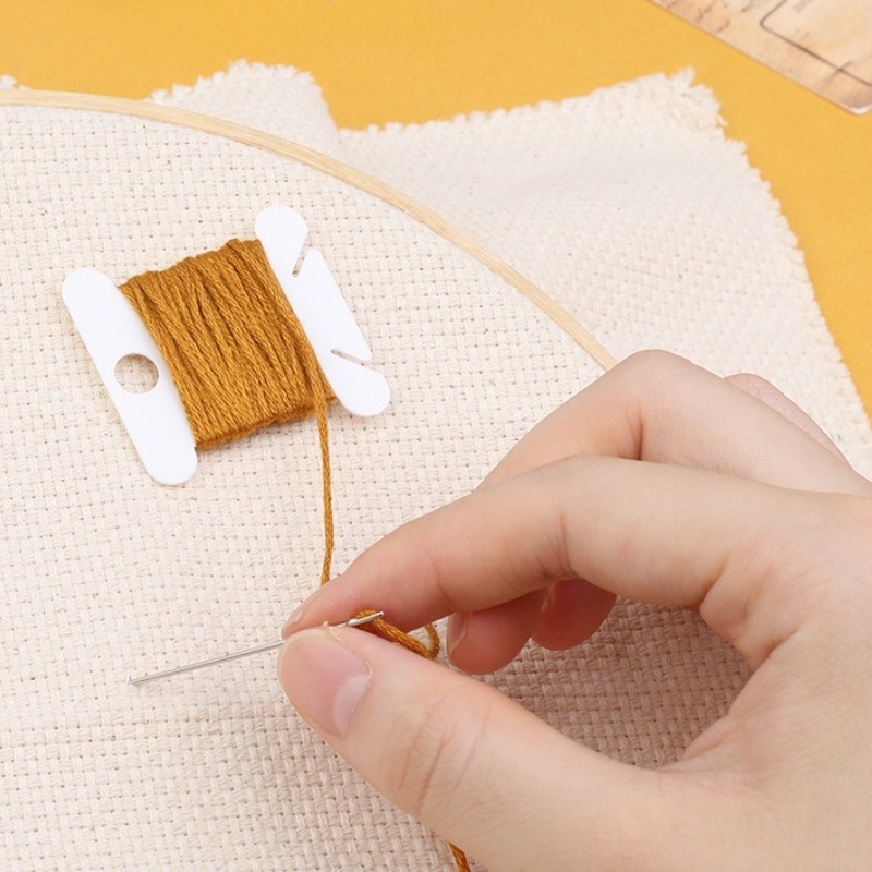 Plastic Embroidery Floss Bobbi - مراجعة Embroidery Software وسعره