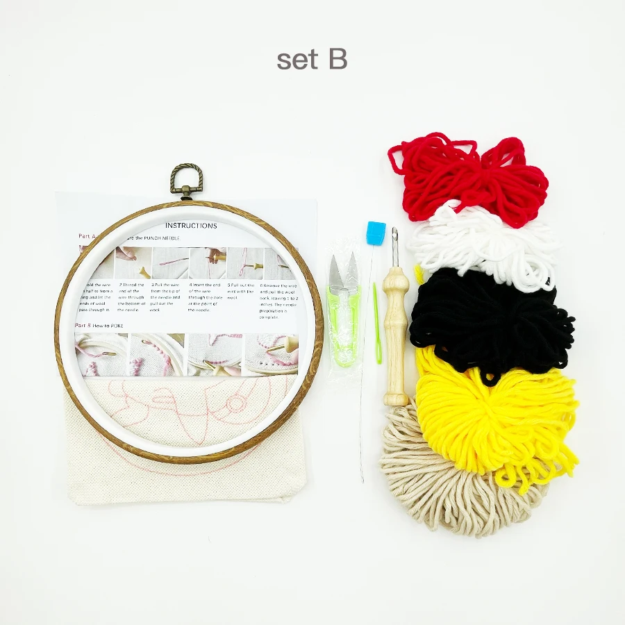 Xmas Punch Needle Embroidery K - مراجعة Embroidery Xmas Decorations وسعره