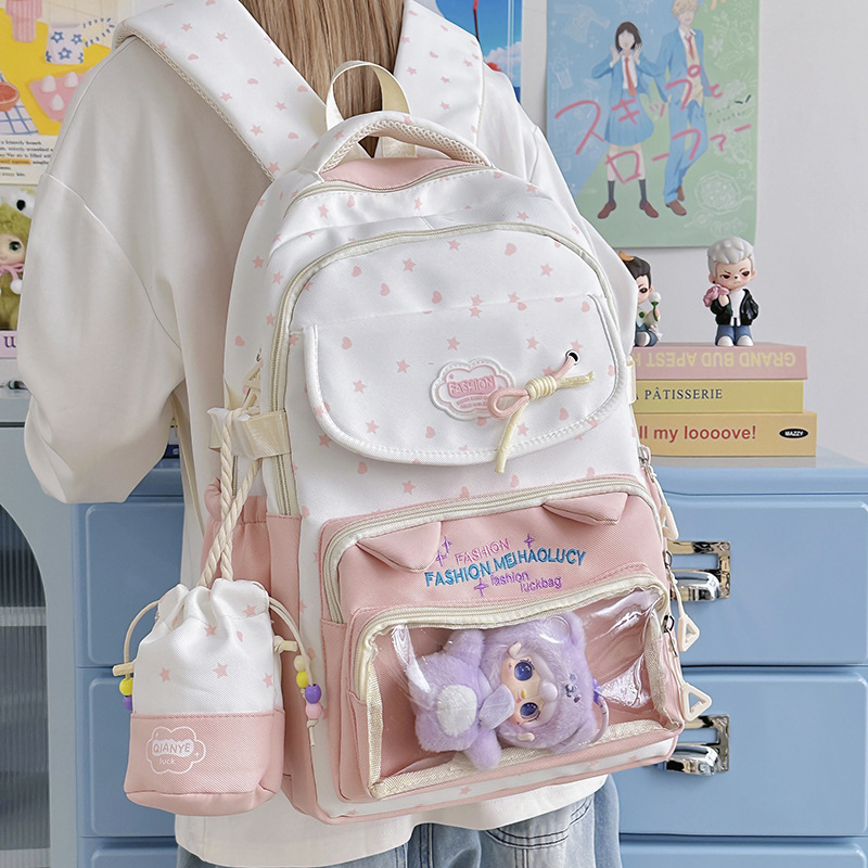 New Cute Transparent Anime Bac - مراجعة Embroidery Keychain وسعره