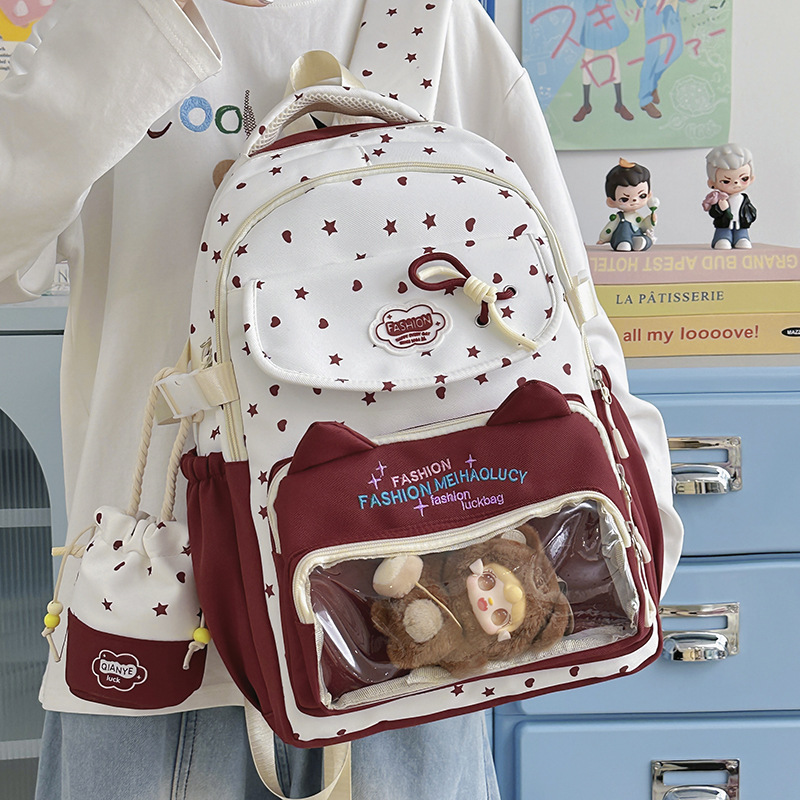 New Cute Transparent Anime Bac - مراجعة Embroidery Keychain وسعره