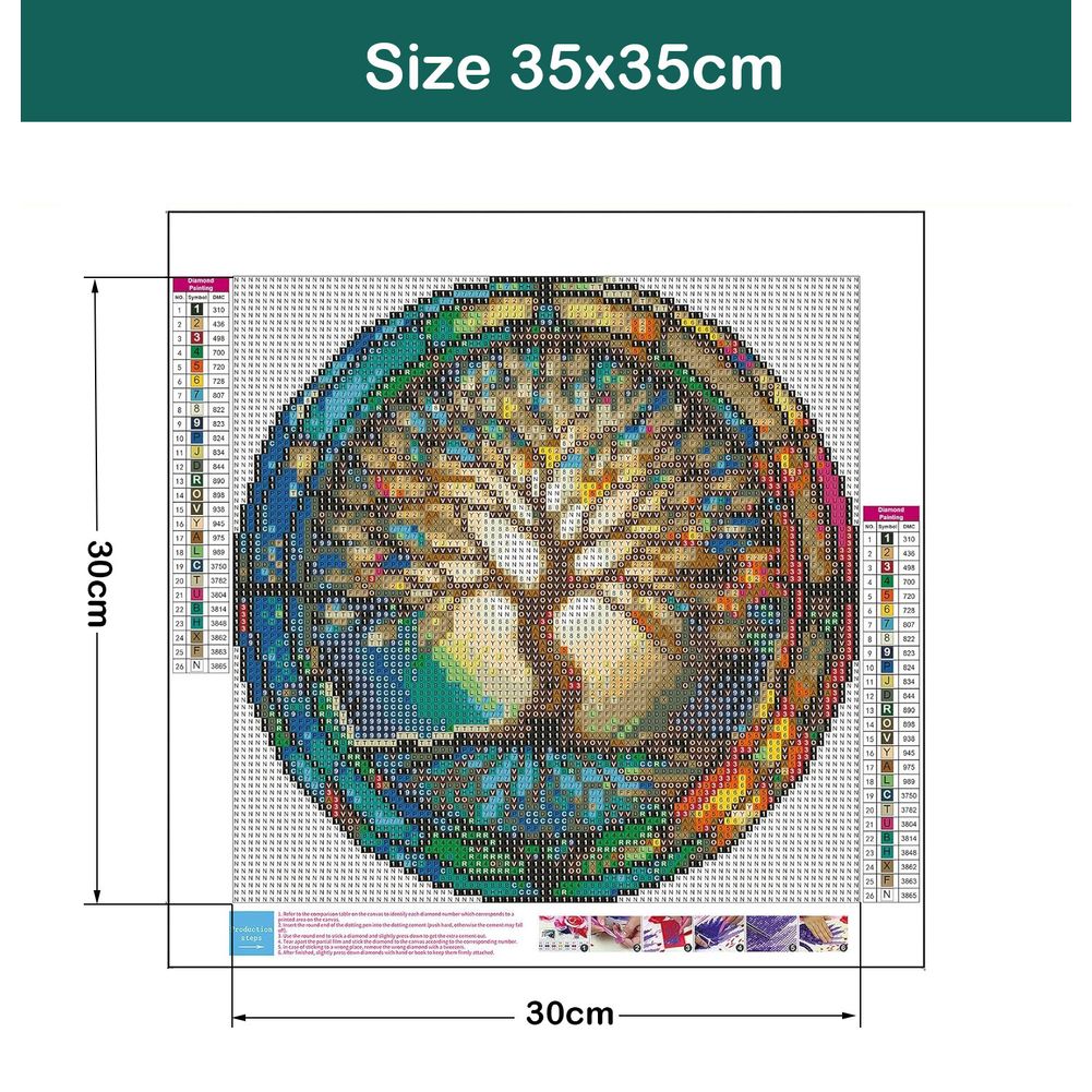 Full Drill Diamond Embroidery  - مراجعة Embroidery Xmas Decorations وسعره