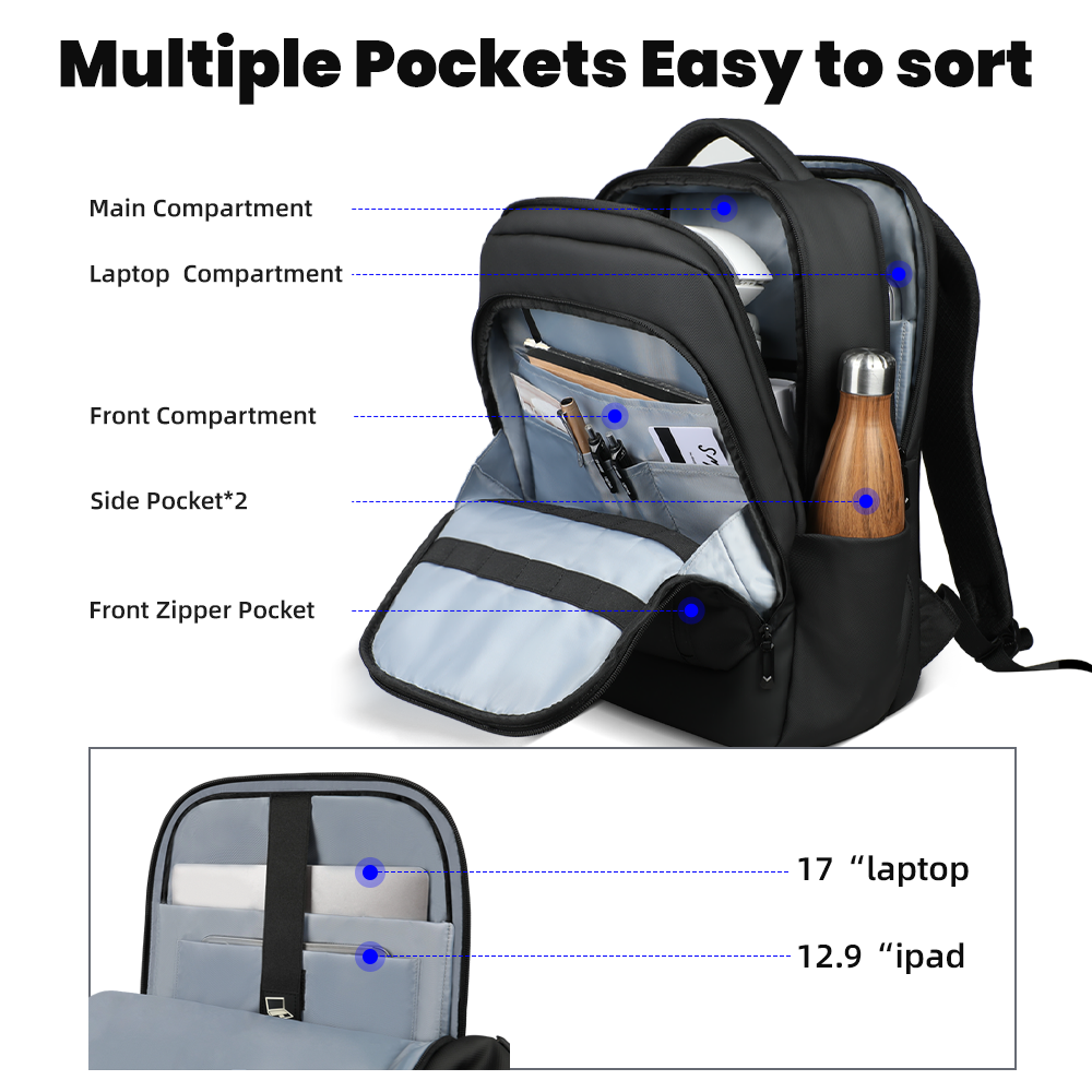 HK New Design Travel Backpack  - مراجعة Embroidery Online وسعره