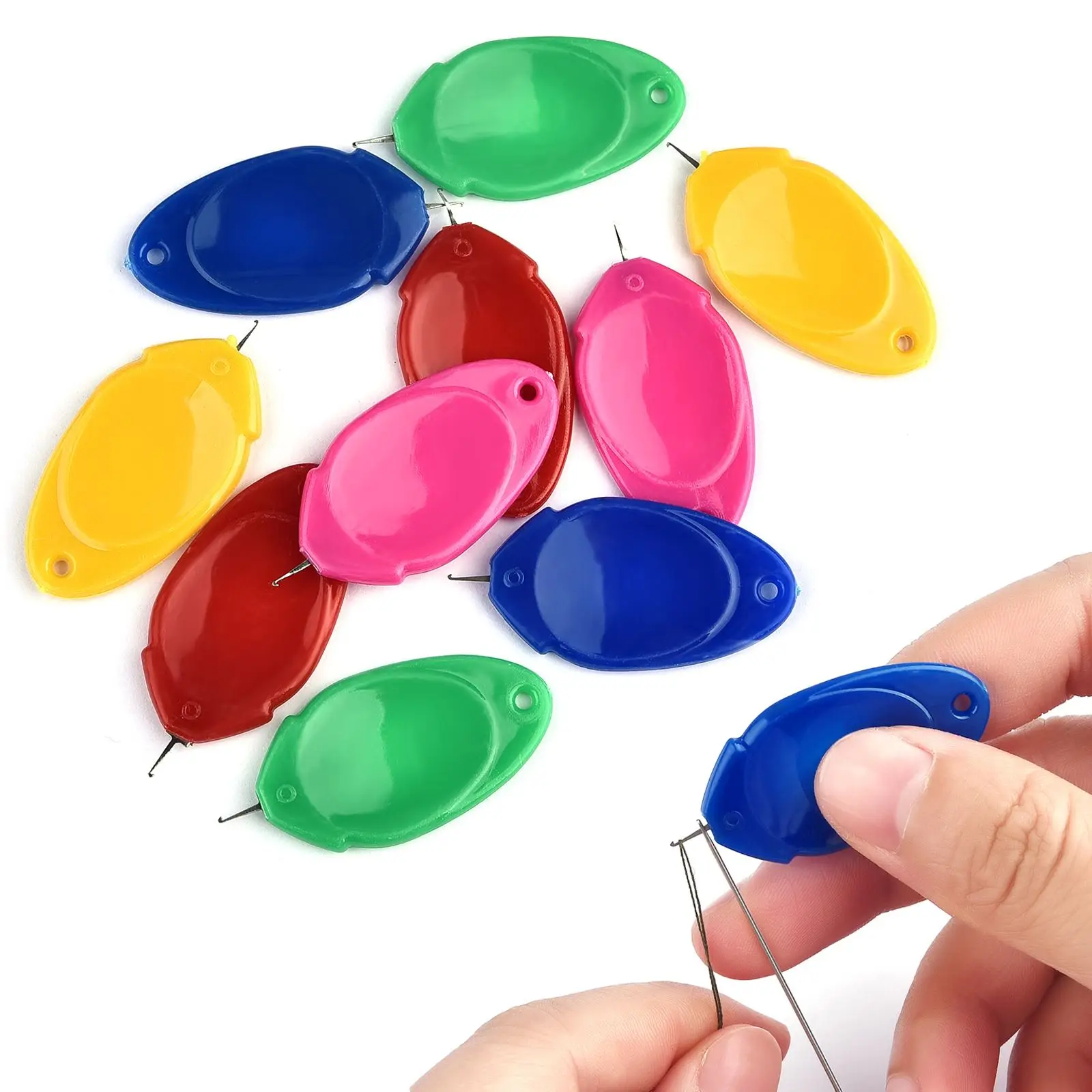 10pcs Needle Threader Elderly  - مراجعة Embroidery Software وسعره