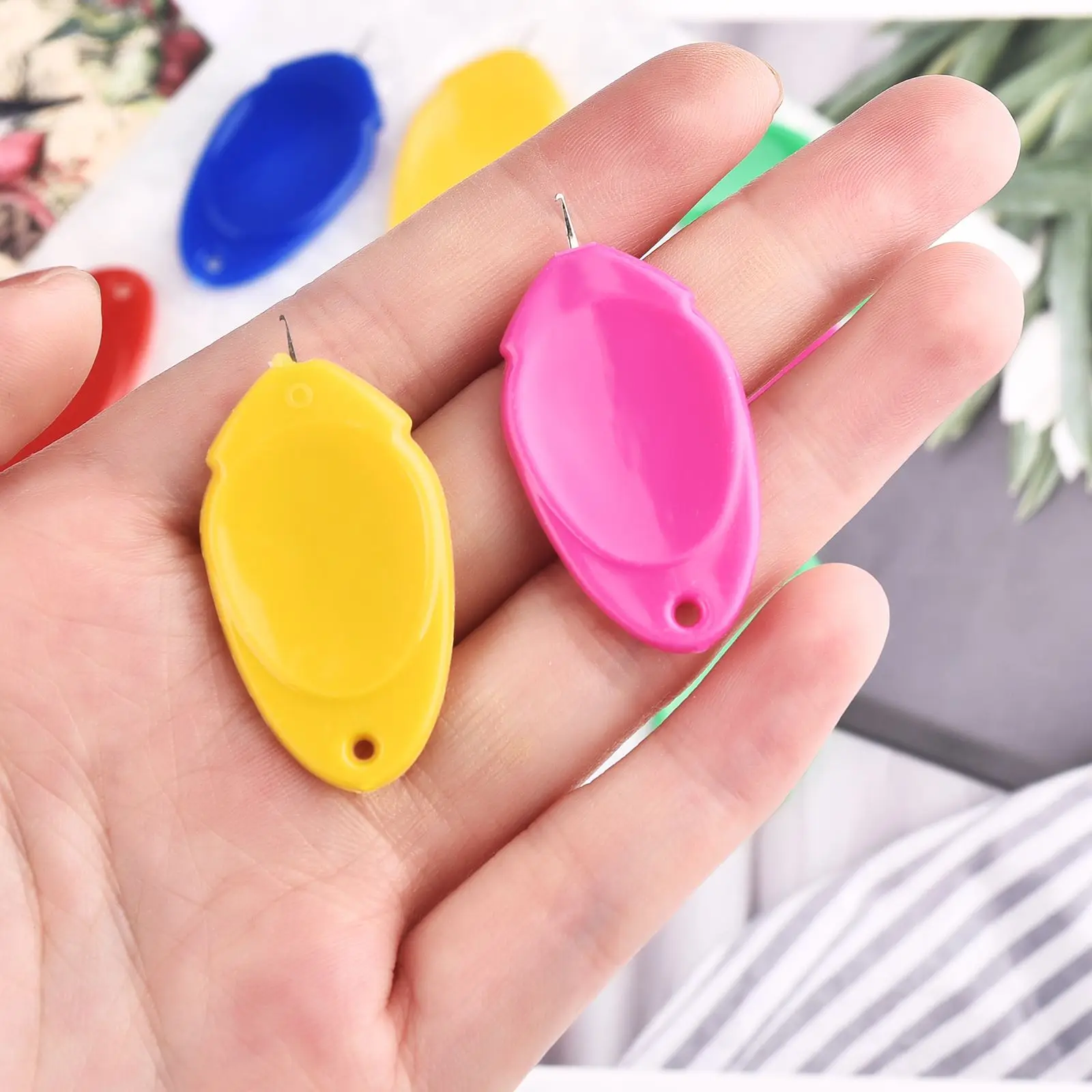 10pcs Needle Threader Elderly  - مراجعة Embroidery Software وسعره