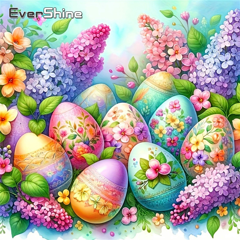 Evershine Counted Cross Stitch - مراجعة Embroidery Egg وسعره