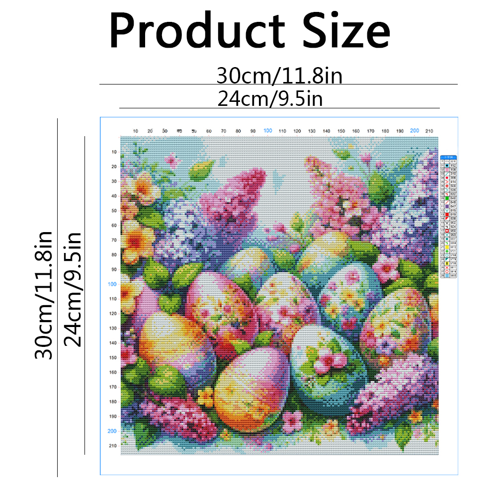 Evershine Counted Cross Stitch - مراجعة Embroidery Egg وسعره