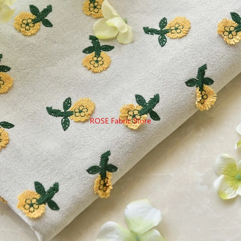 Ins-inspired 3D Small Yellow F - مراجعة Embroidery Yellow وسعره