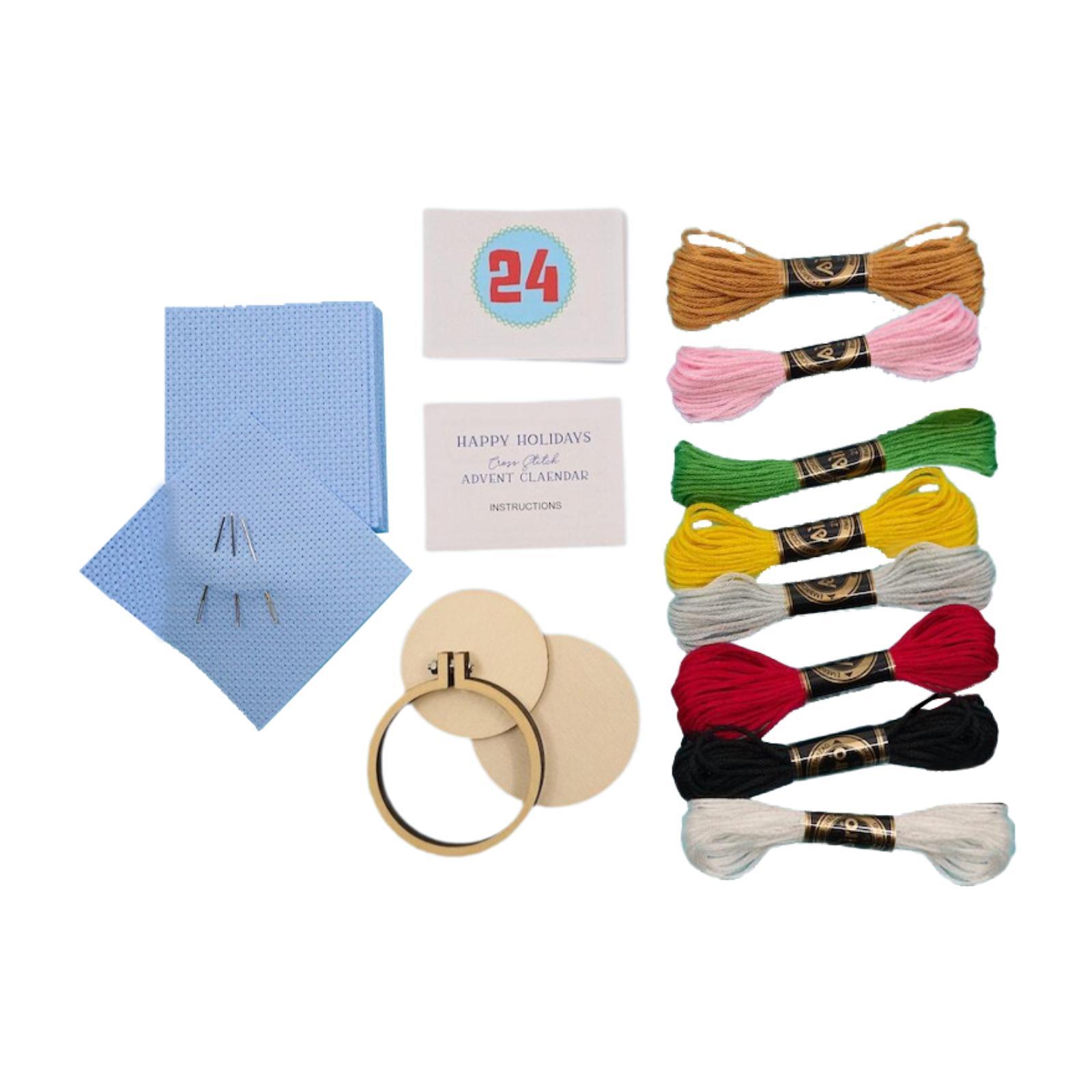 Christmas Advent Calendar,Xmas - مراجعة Embroidery Xmas Decorations وسعره
