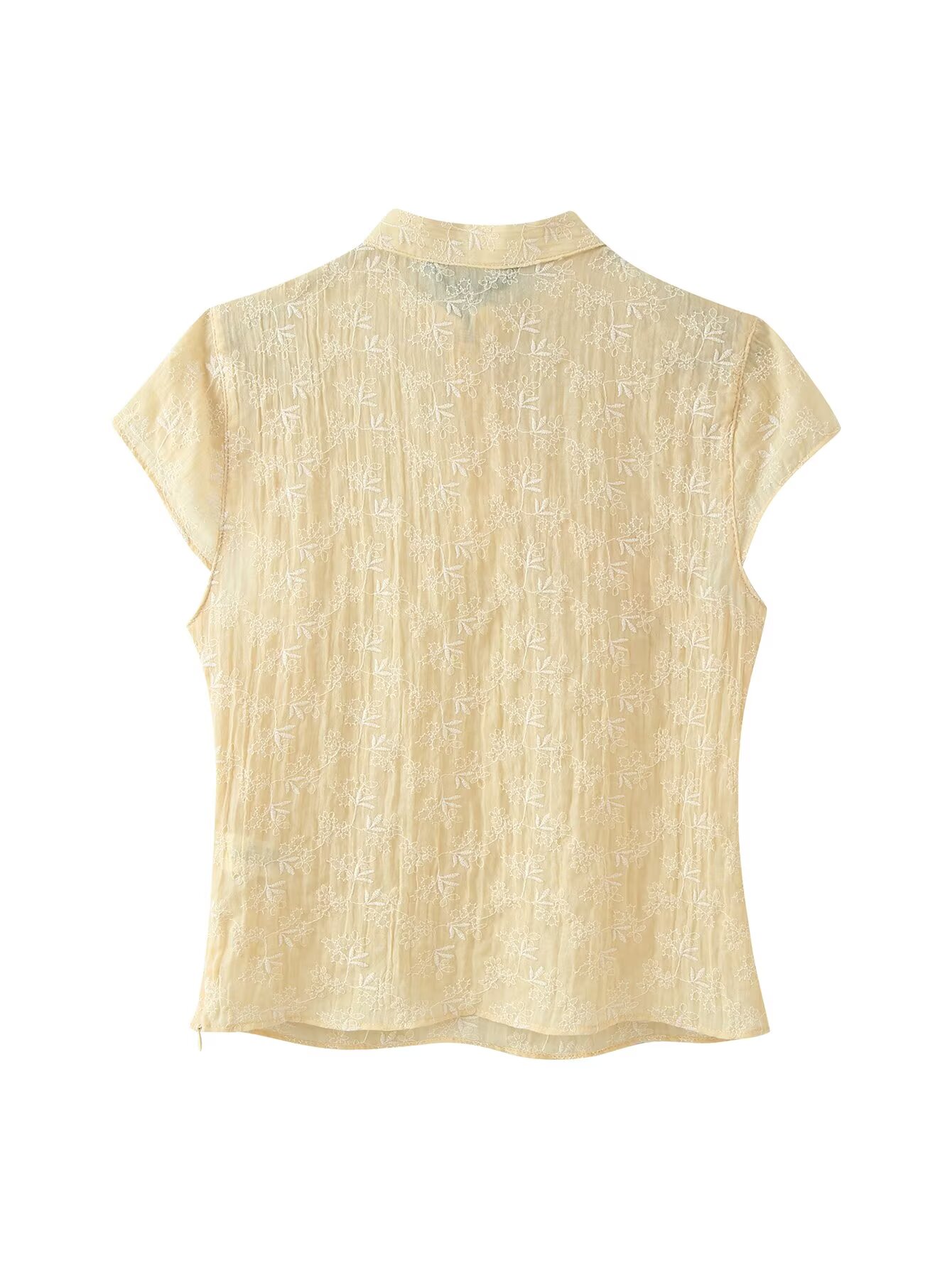 Women Yellow Floral Embroidery - مراجعة Embroidery Yellow وسعره