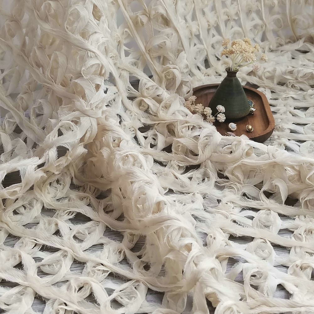 Woven 3D chiffon braided rope  - مراجعة Embroidery Design 3D وسعره