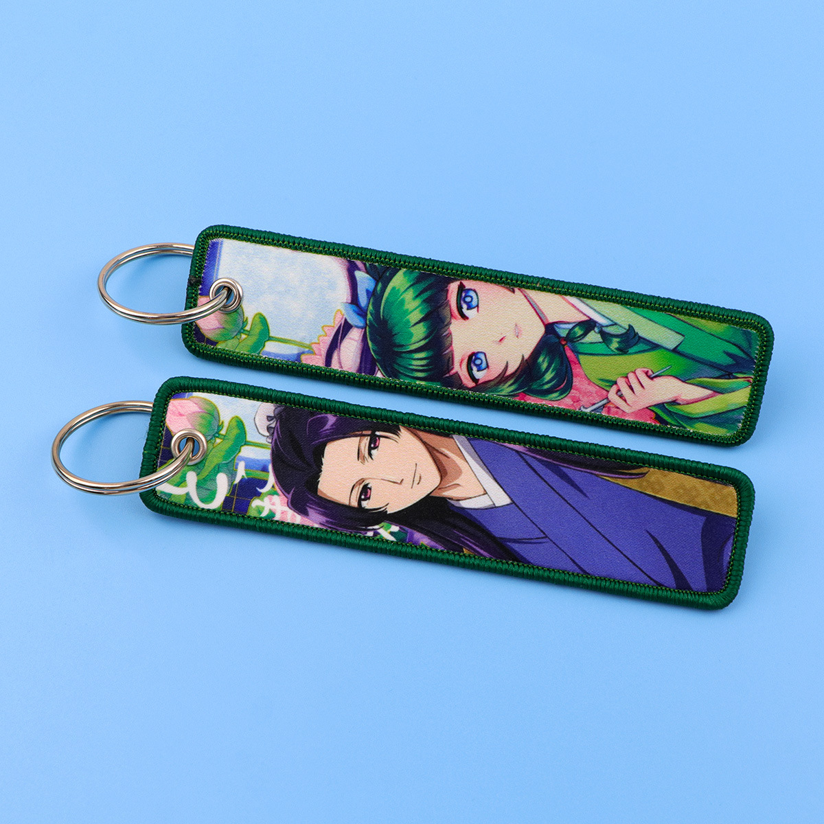 Anime Figure Embroidery Key Fo - مراجعة Embroidery Keychain وسعره
