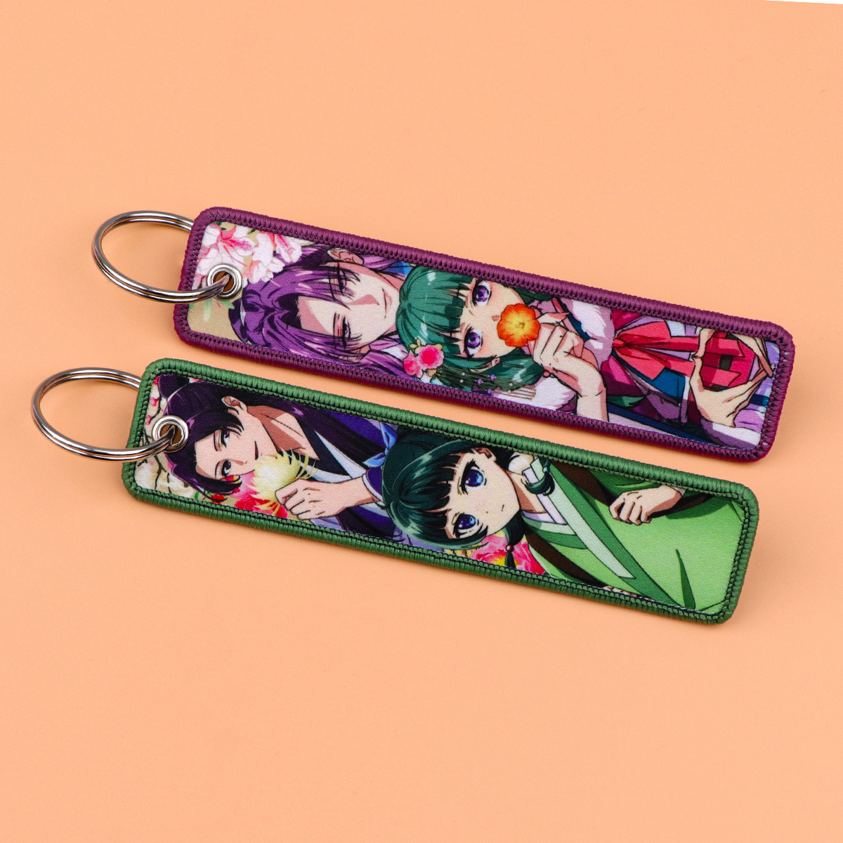 Anime Figure Embroidery Key Fo - مراجعة Embroidery Keychain وسعره
