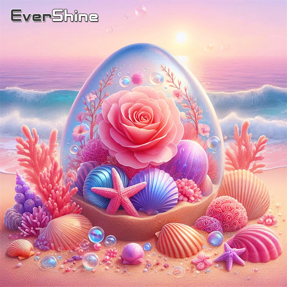 EverShine Diamond Painting Sea - مراجعة Embroidery Egg وسعره