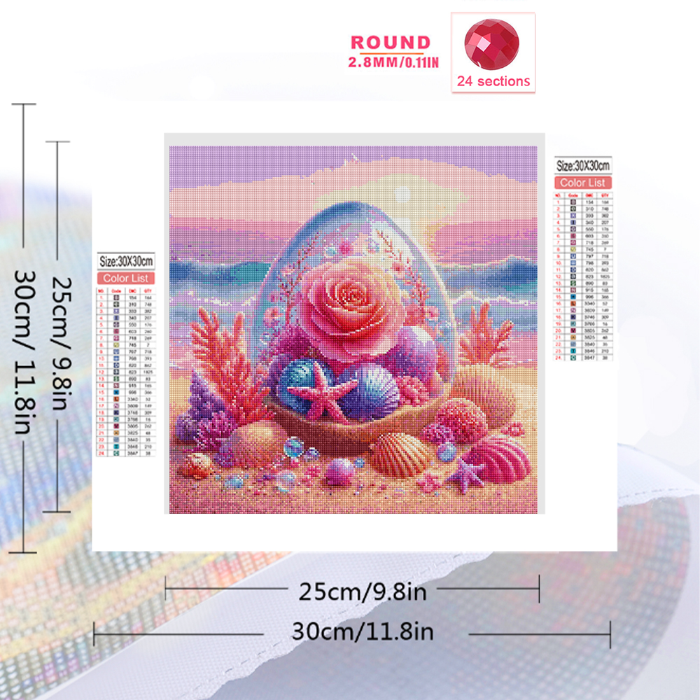 EverShine Diamond Painting Sea - مراجعة Embroidery Egg وسعره