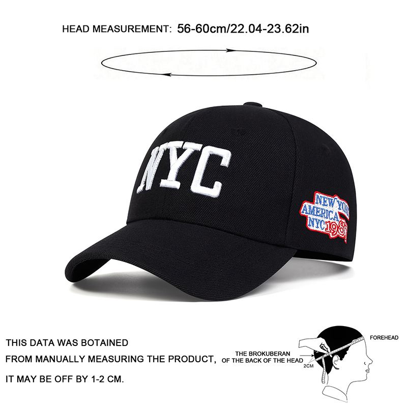 Unisex NYC Embroidery Baseball - مراجعة Embroidery Nyc وسعره