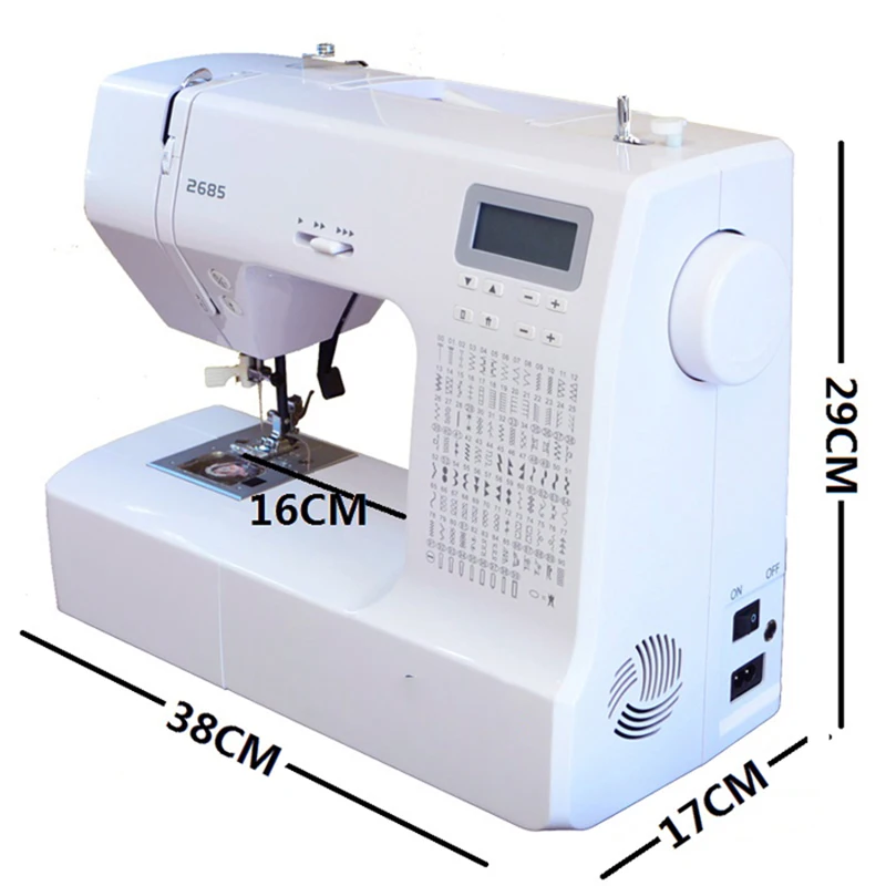 1PC Household Electric Lcd Dis - مراجعة Embroidery Chain Stitch وسعره