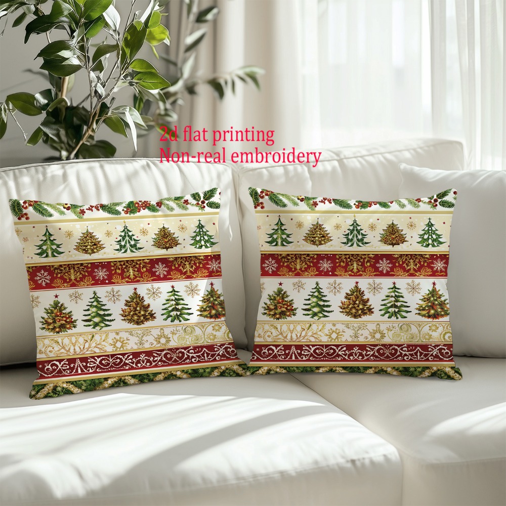 2pcs, 2D Flat Merry Christmas  - مراجعة Embroidery Xmas Decorations وسعره