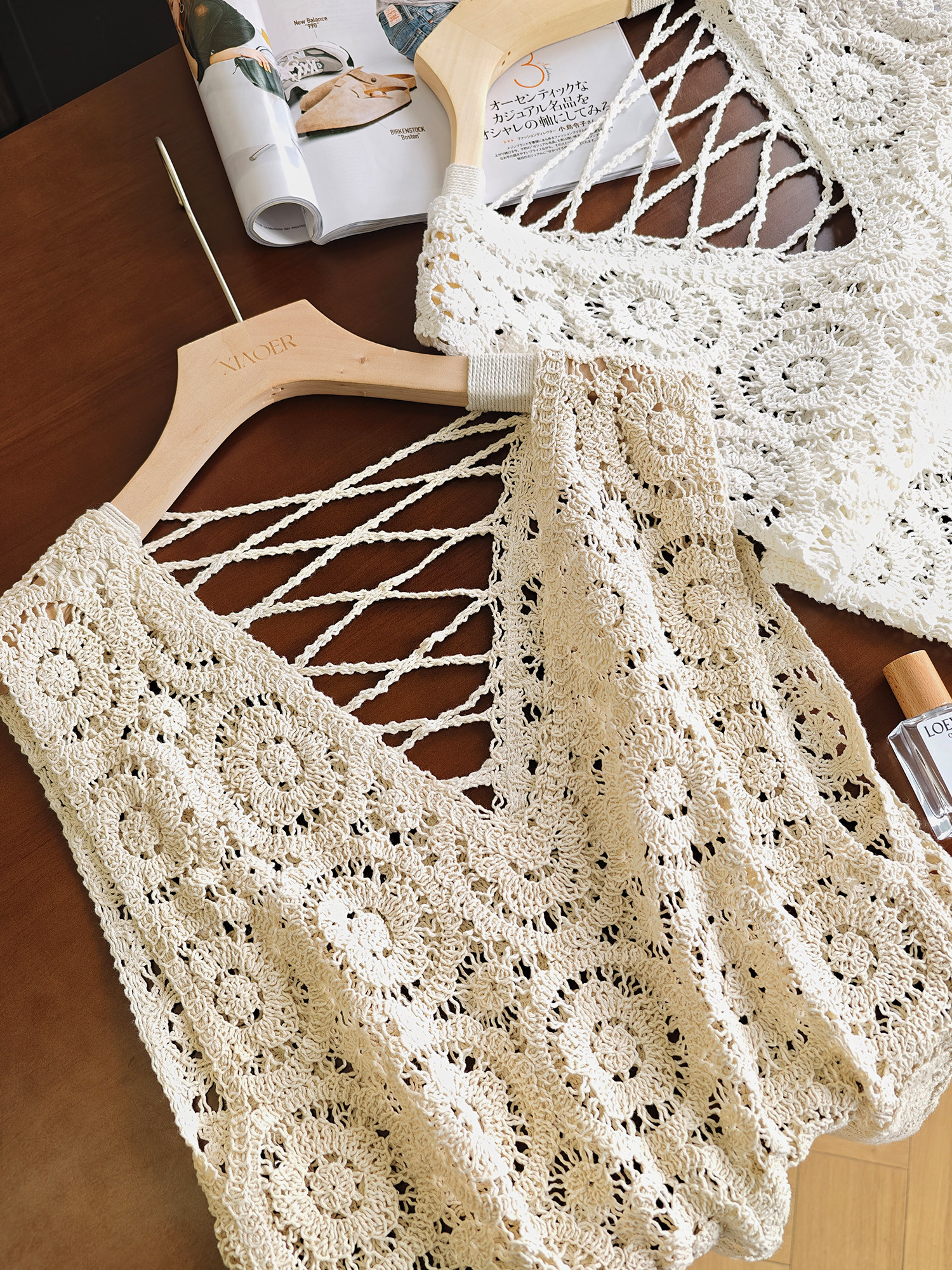 Women's Crochet Lace Tank Top  - مراجعة Embroidery Online وسعره