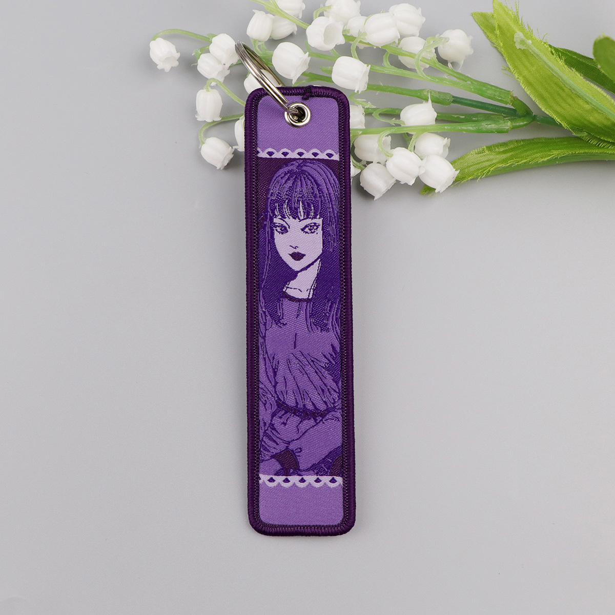 Anime Girls Embroidery Key Fob - مراجعة Embroidery Keychain وسعره