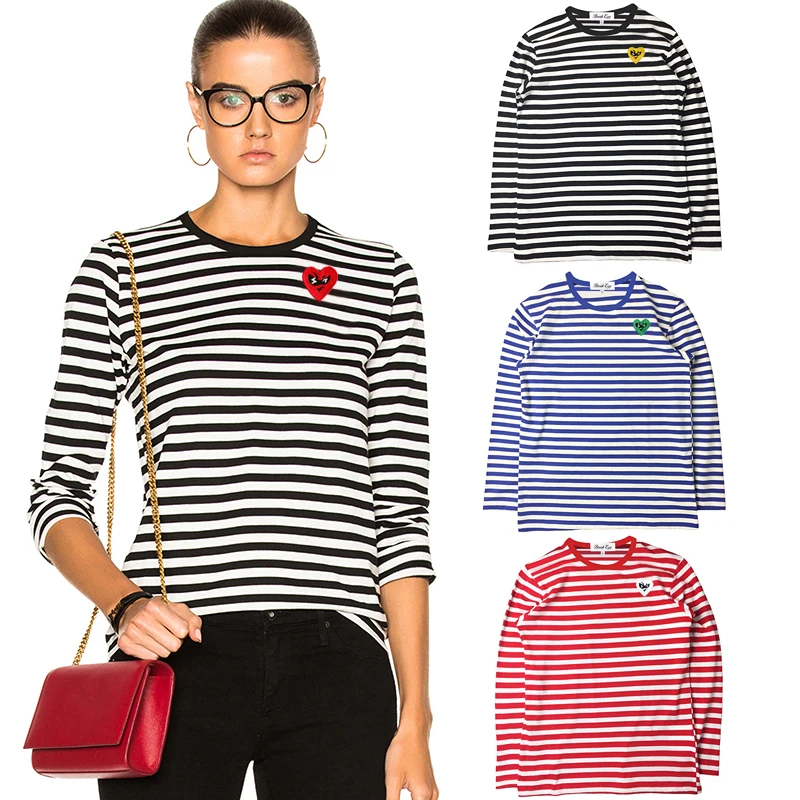 Break Egg Women Striped T-Shir - مراجعة Embroidery Egg وسعره