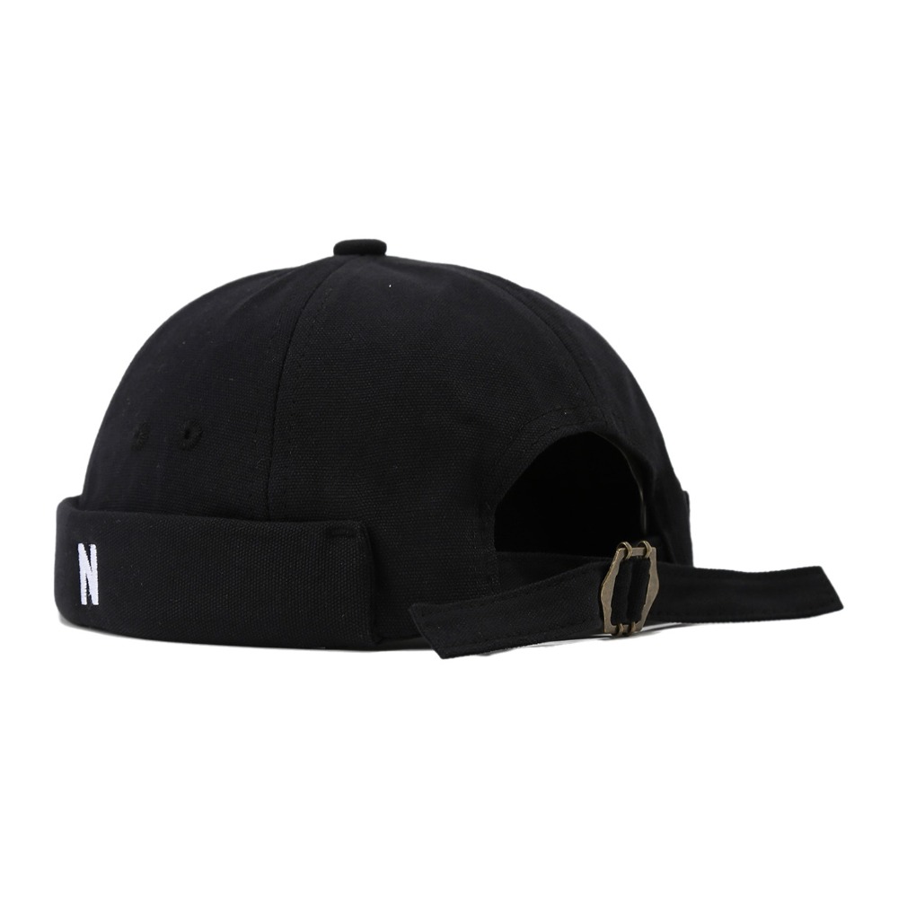 Cotton Brimless Hat Breathable - مراجعة Embroidery Letter N وسعره