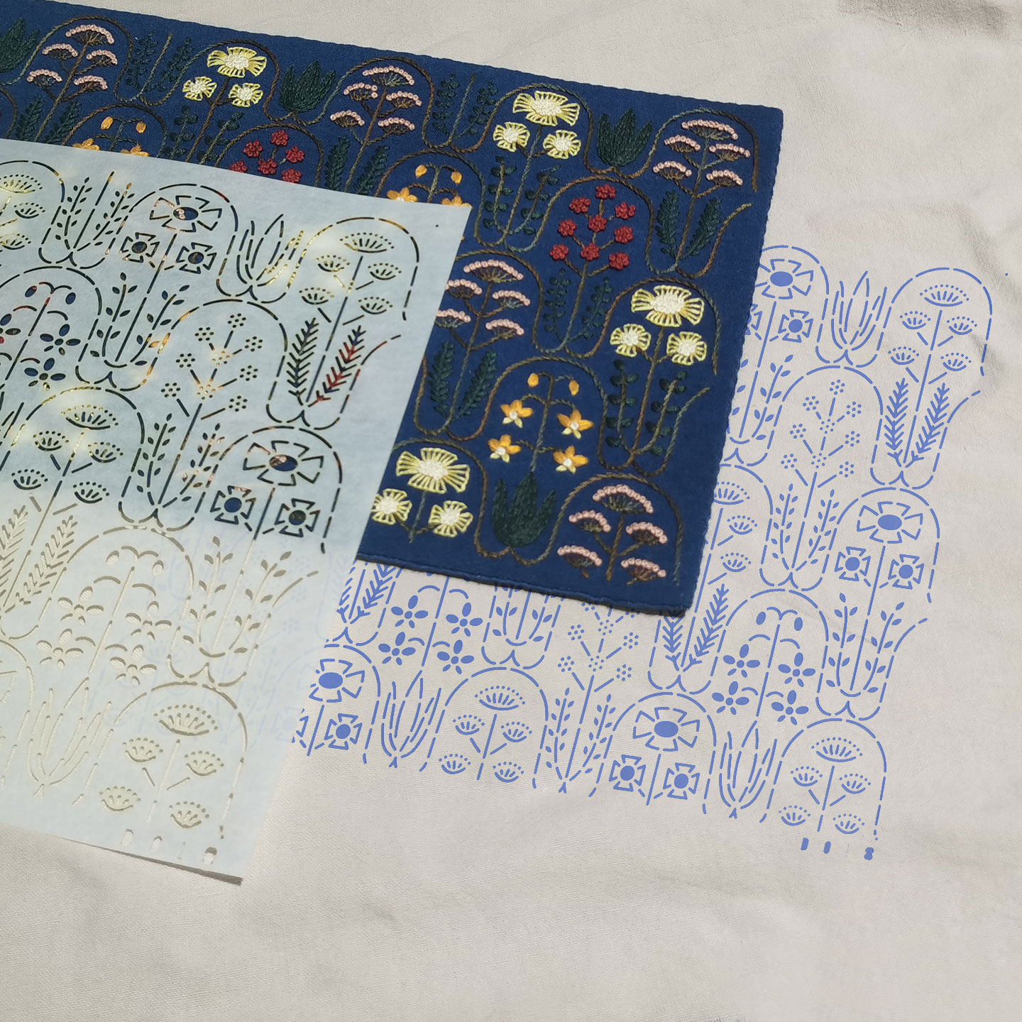 Handmade Soft Template Embroid - مراجعة Embroidery Pattern وسعره