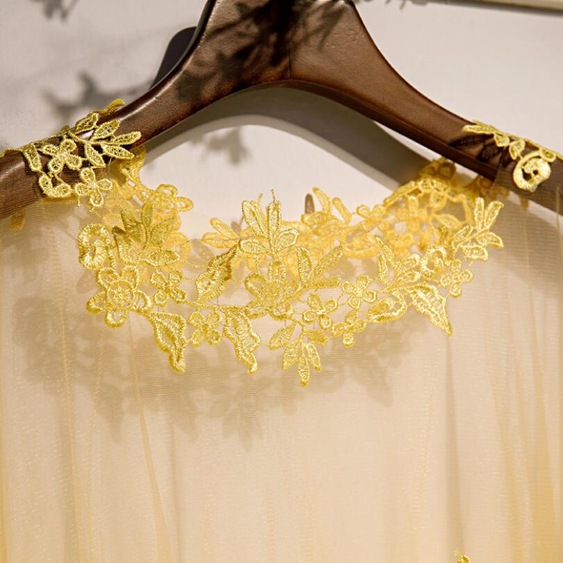 Women's Spring Summer flower e - مراجعة Embroidery Yellow وسعره
