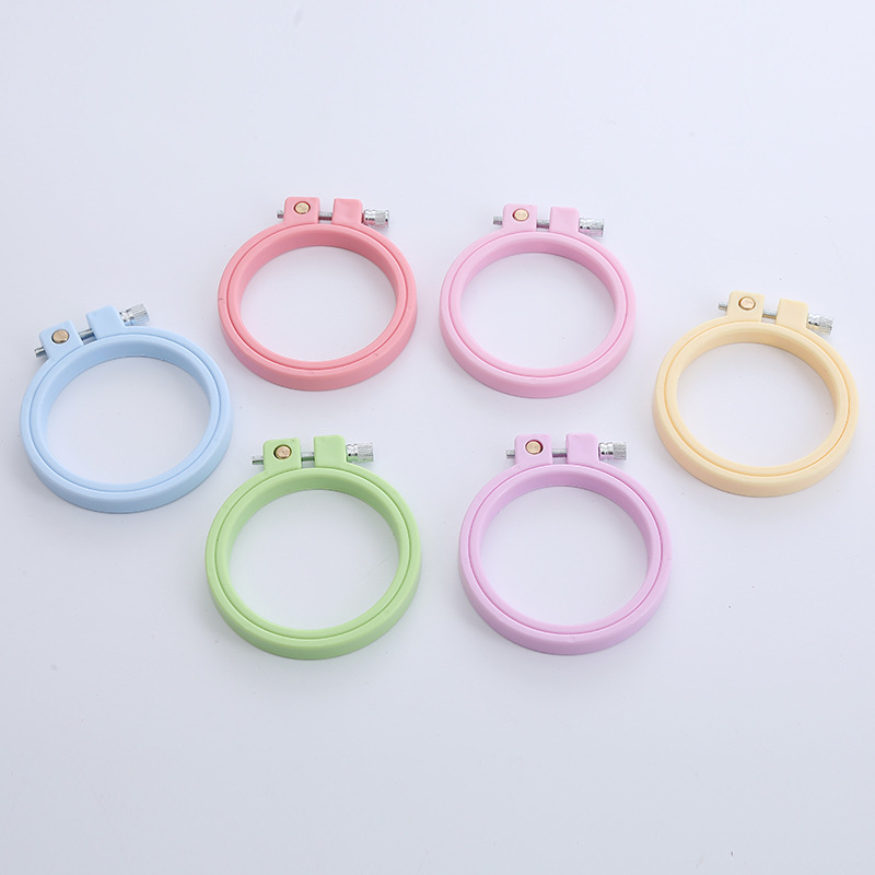 DIY ABS Plastic Embroidery Hoo - مراجعة Embroidery Hoop Plastic وسعره