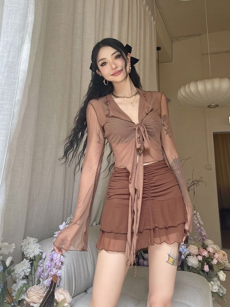 Long Flare Sleeve Blouses for  - مراجعة Embroidery Online وسعره