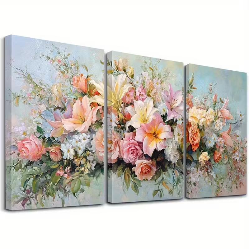 Triptych Diamond Art Mosaic Sp - مراجعة Embroidery Rose Stitch وسعره