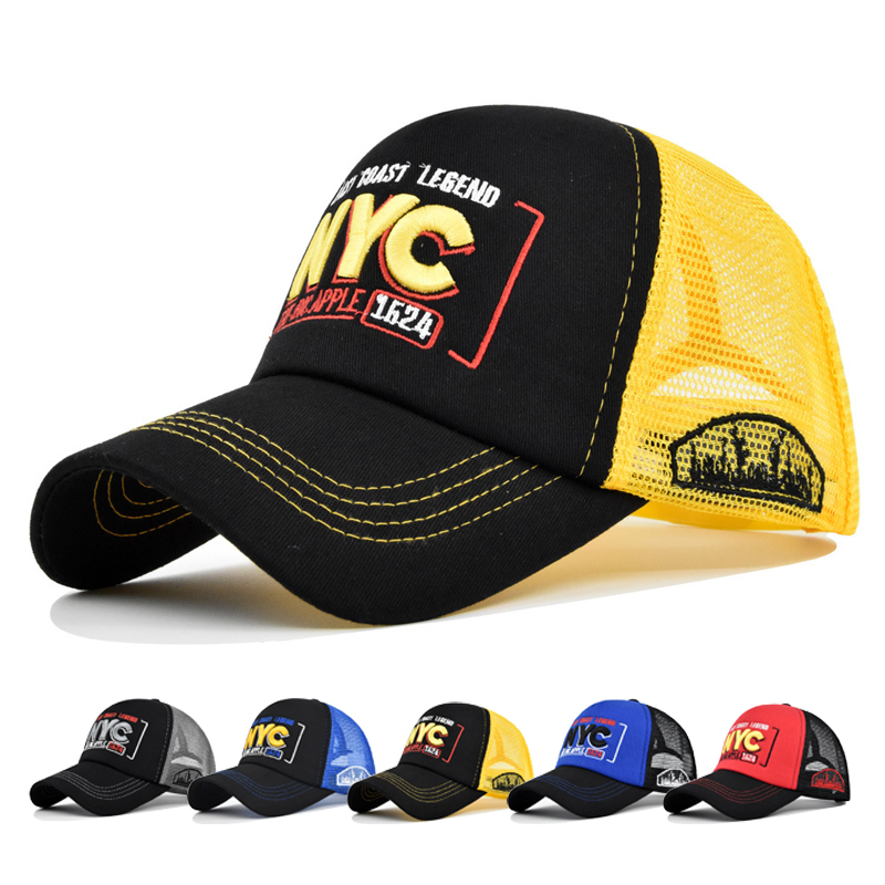Baseball Cap Adult Net cap Sum - مراجعة Embroidery Nyc وسعره