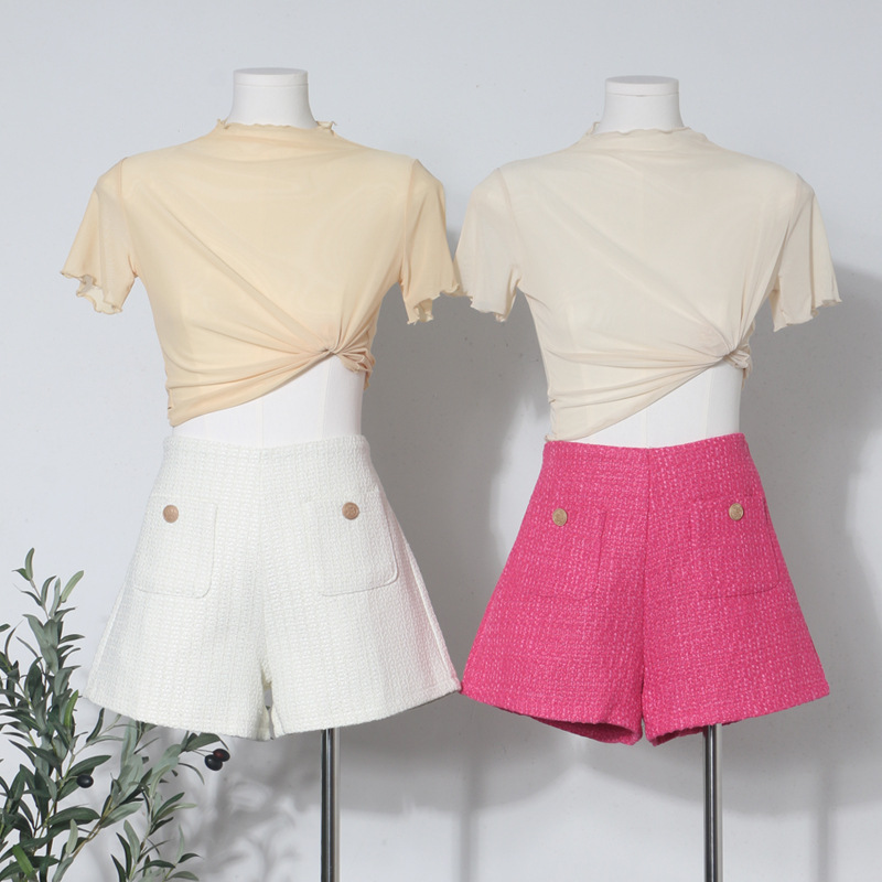 Winter New Tweed High Waist Wi - مراجعة Felt Sheet Wool وسعره