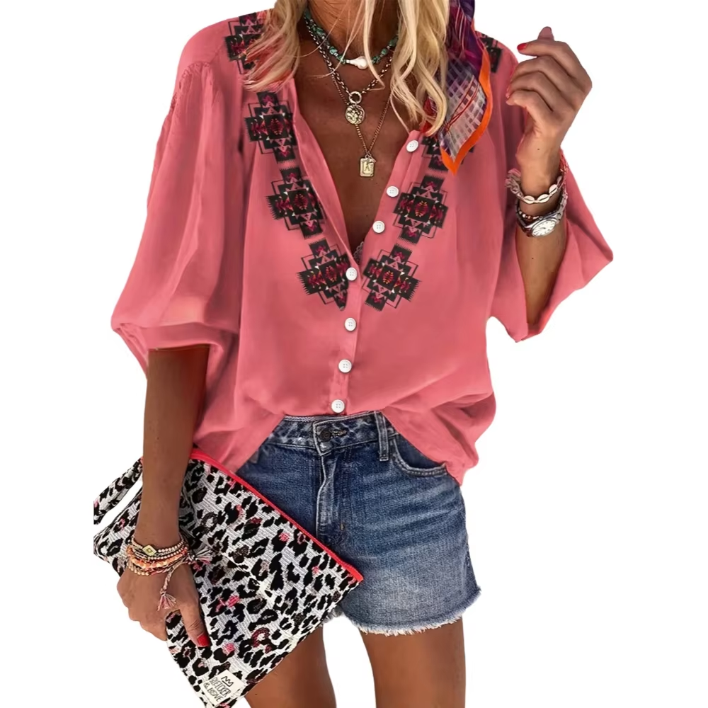 Western leisure vacation ethni - مراجعة Embroidery Online وسعره