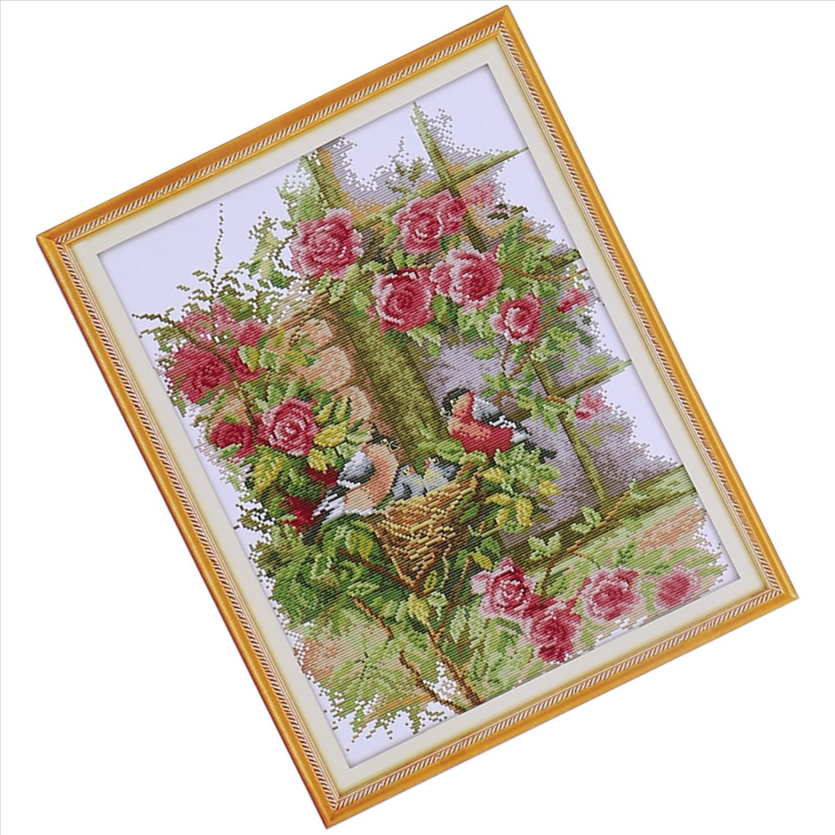 DIY Handmade Needlework Set Em - مراجعة Embroidery Pattern وسعره