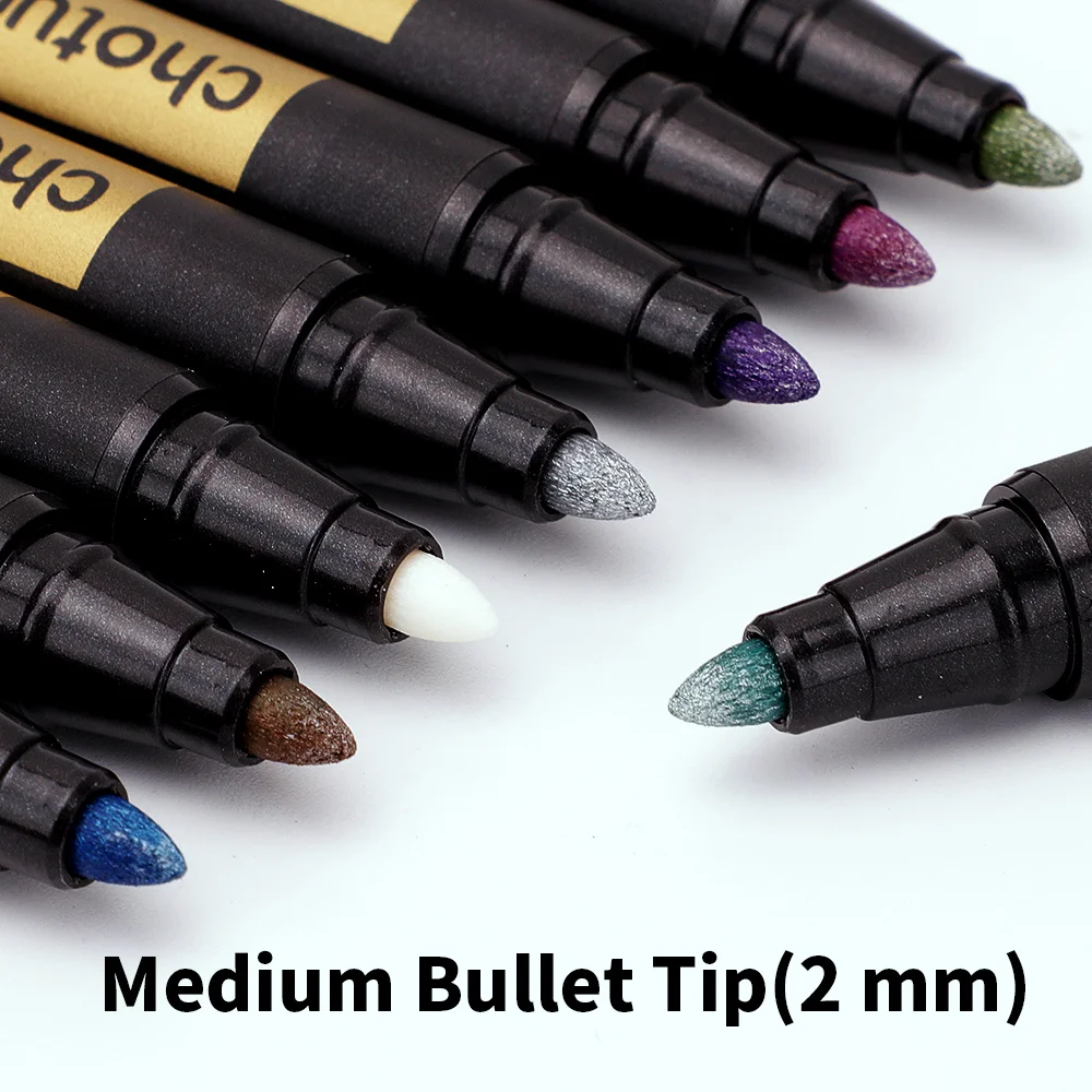 10/20 Color Metallic Markers P - مراجعة Embroidery Egg وسعره